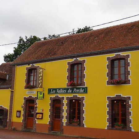Logis-Hotel Restaurant Auberge Les Vallees Du Perche Vicheres ภายนอก รูปภาพ